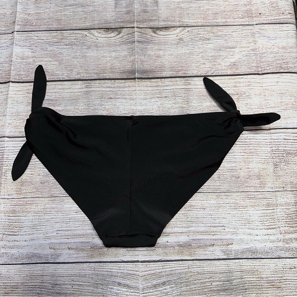 NWT Monki Black Bikini with Adjustable Side Ties Size M - Picture 5 of 13